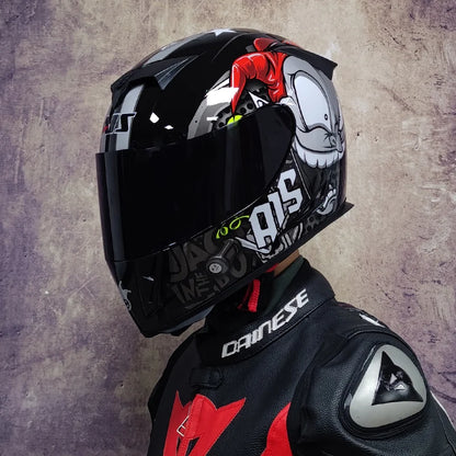 Casque intégral pour moto - Helmetix MX 254
