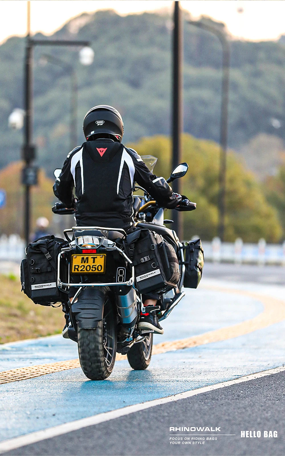 Sacoche moto cavalière (latérale) - Helmetix DBX 871