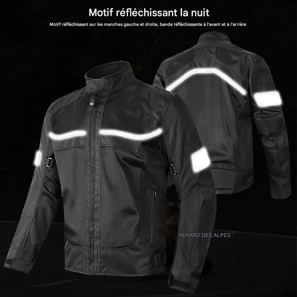 veste moto été homme (ECE) - HELMETIX TPO 236