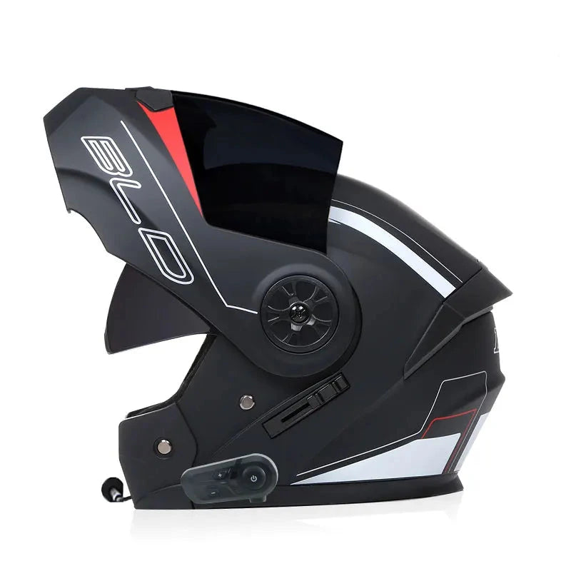 Casque moto modulable bluetooth - Helmetix B10