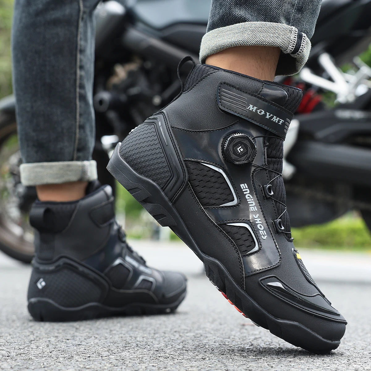 Demi bottes moto homme - CJM 12