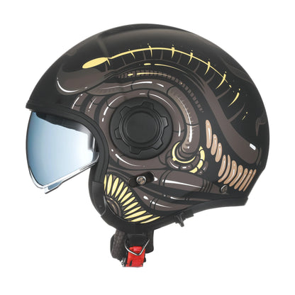 Casque moto vintage modulable - Helmetix CYB 1898