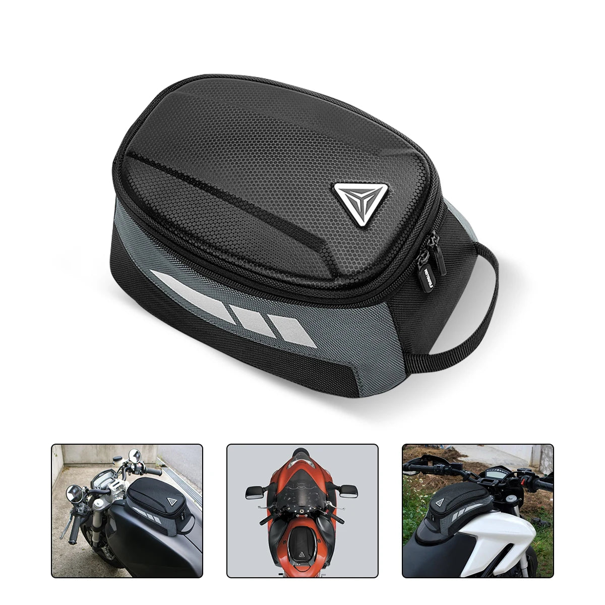 Mini sacoche réservoir moto - Helmetix SDF 874