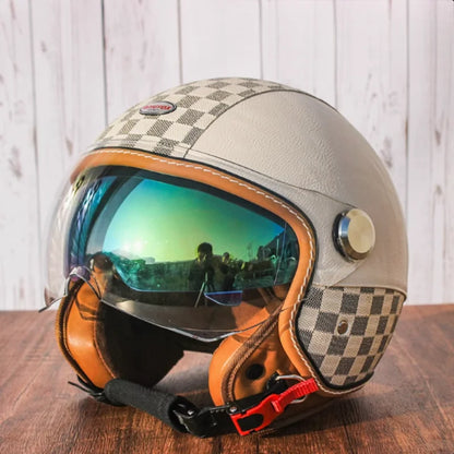 Casque jet moto femme - Helmetix LT 7820