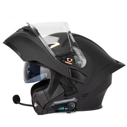 Casque moto modulable bluetooth intégré - HELMETIX B25