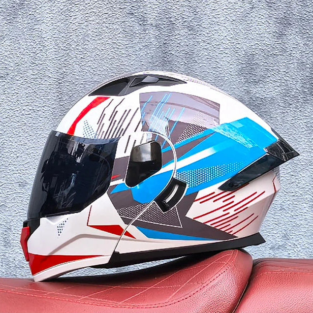 Casque moto modulable avec intercom intégré - Helmetix OKM 410