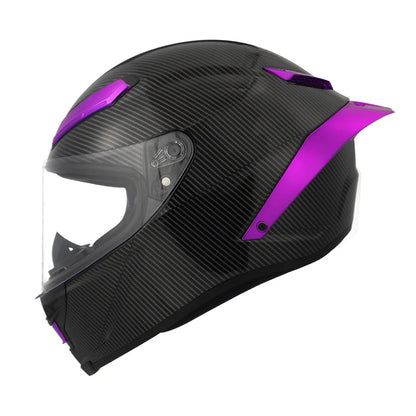Casque moto intégral carbone - Helmetix VIG 100