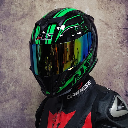 Casque intégral pour moto - Helmetix MX 254