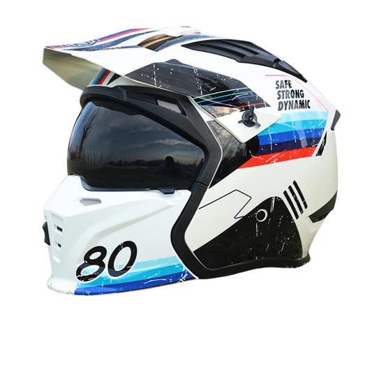 Casque moto cross vintage - HELMETIX VIX 1475