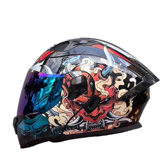 Casque moto modulable avec intercom intégré - Helmetix OKM 410