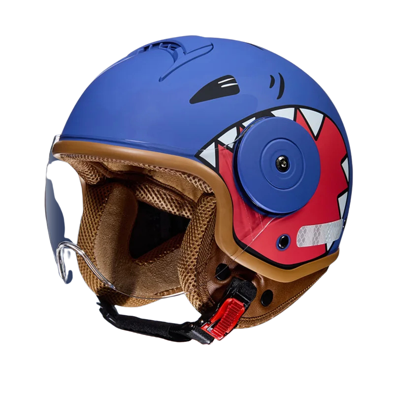 Casque moto enfant Fille / Garçon  - Helmetix PPM 12