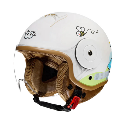 Casque moto enfant Fille / Garçon  - Helmetix PPM 12