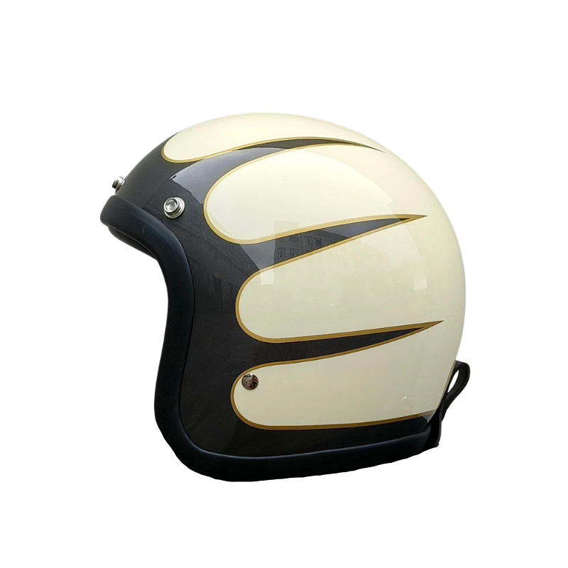 Casque moto style vintage - Helmetix TM 700