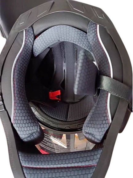 Casque moto cross carbone - Helmetix LX 56