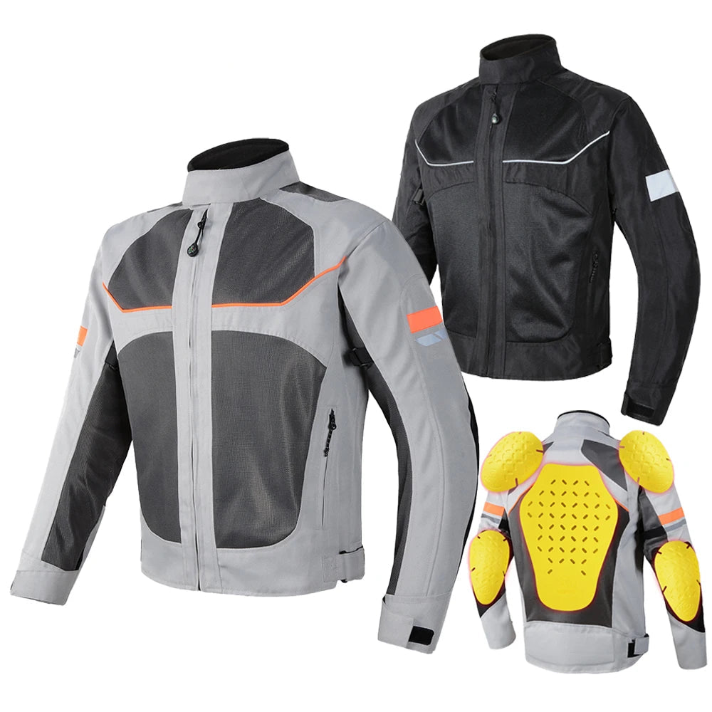 veste moto été homme (ECE) - HELMETIX TPO 236